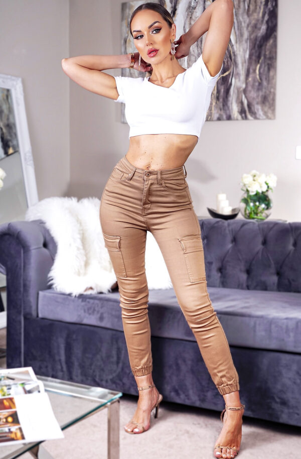 Kara Lee Skinny Fit Utility Trousers