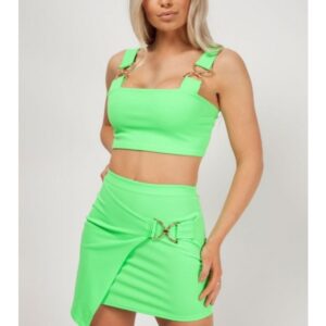 Olivia Skirt and Cropped Top Co ord