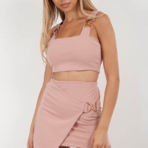 Olivia Skirt and Cropped Top Co ord